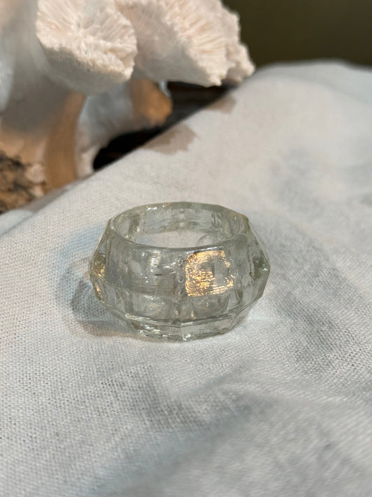 Vintage Salt Dish - round