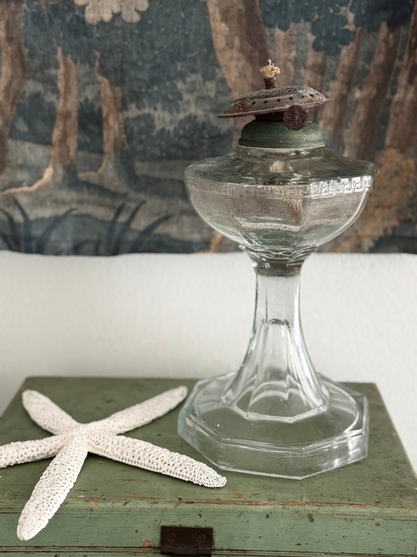 Old Kerosene Lamp - with Patina!