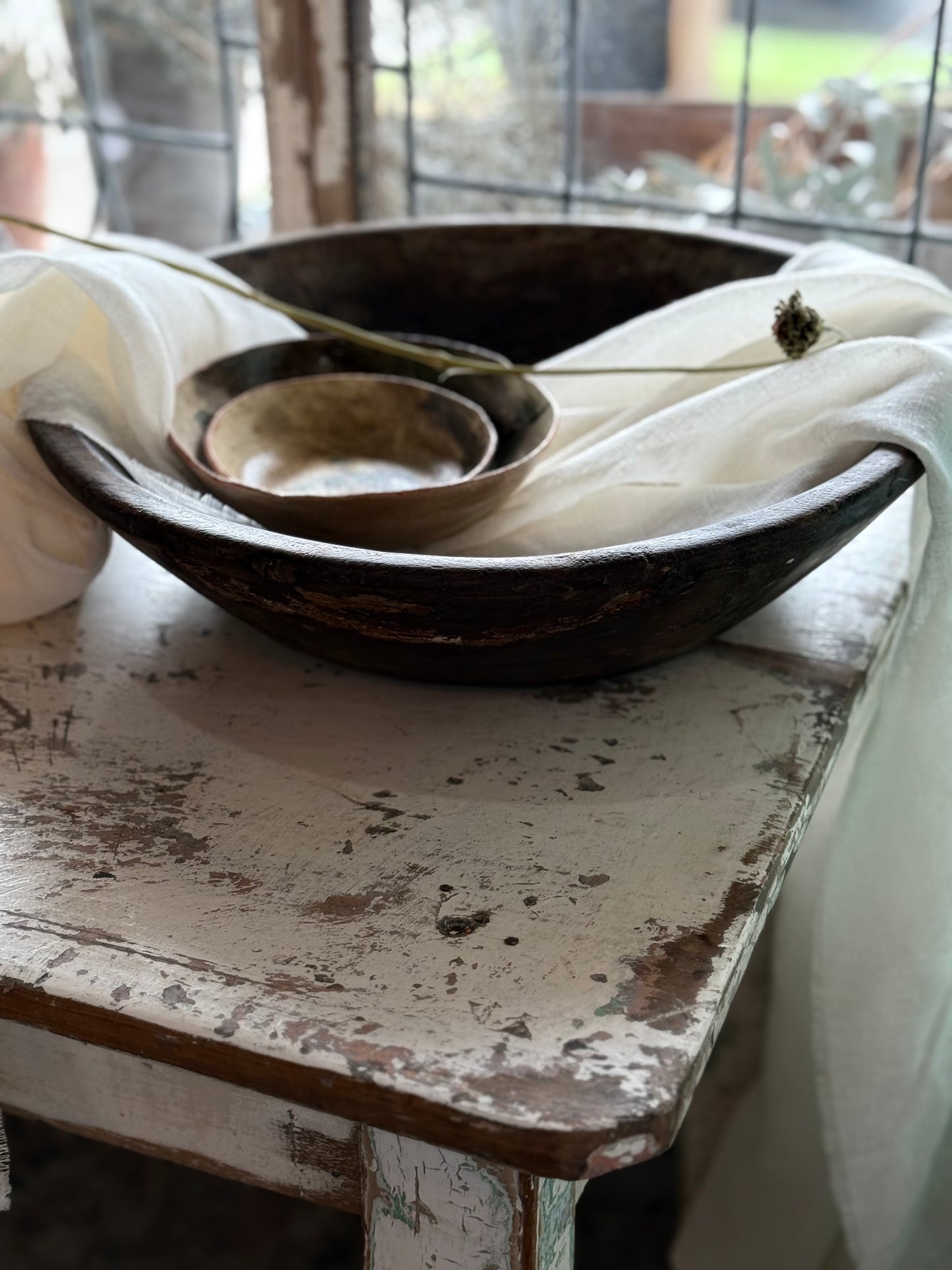 Large Timber Bowl