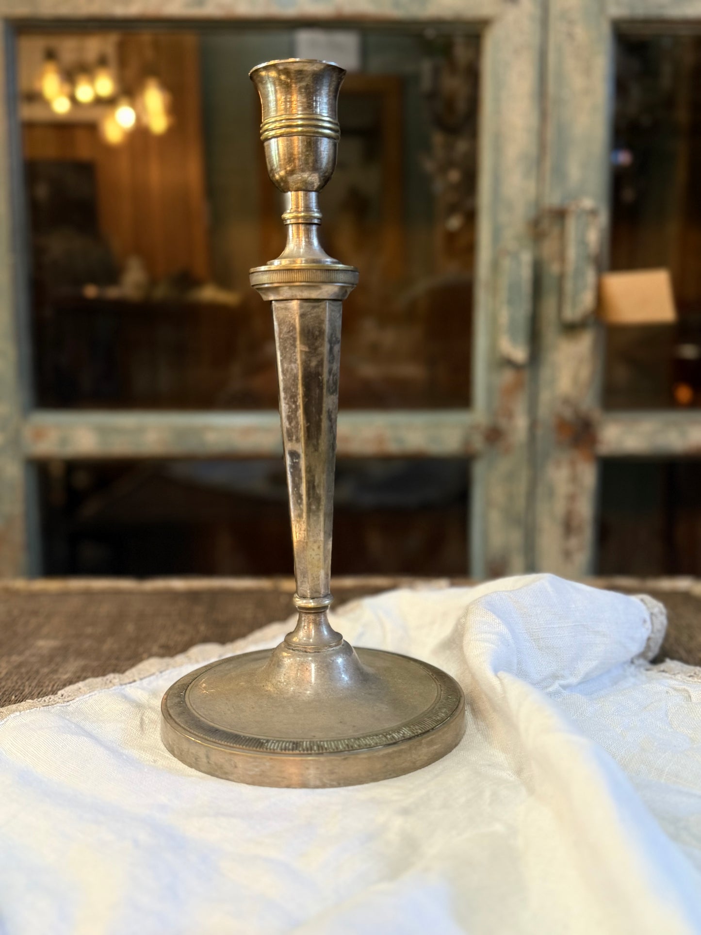 Heavy Silver Candlestick