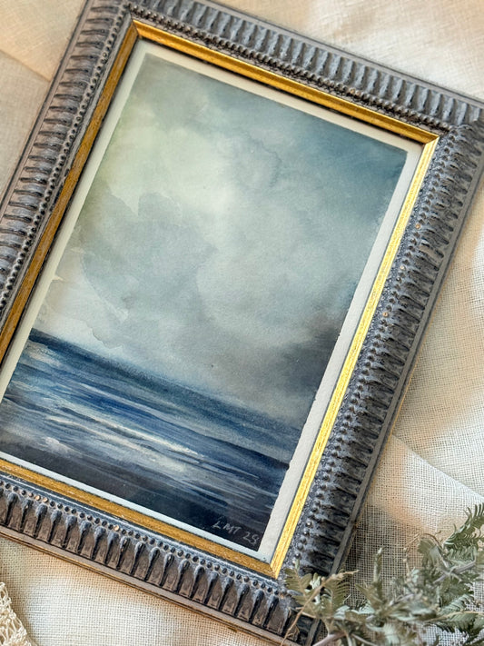 Water Colour; Blue Sea - Linda Titow