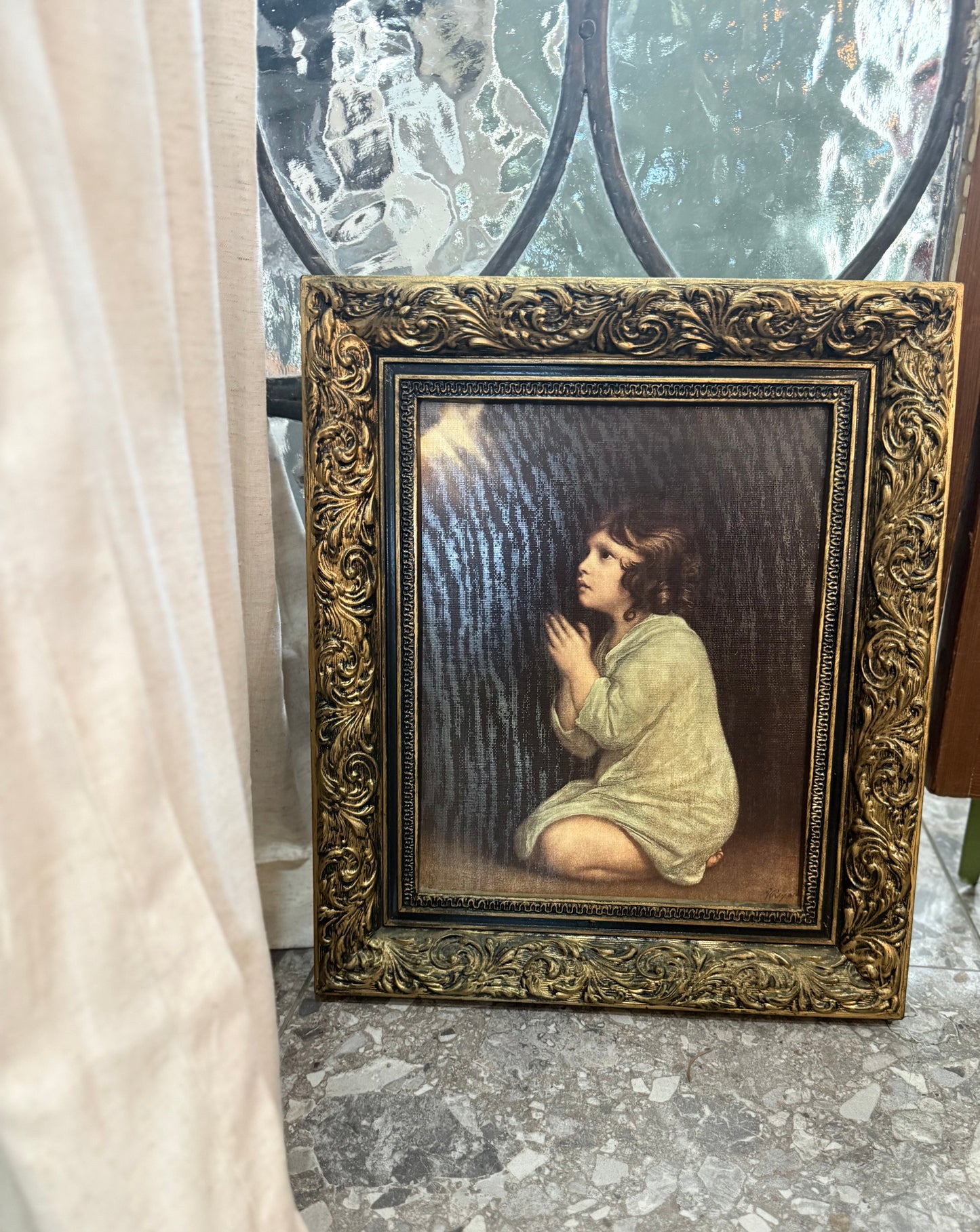 Darling Girl Vintage Print