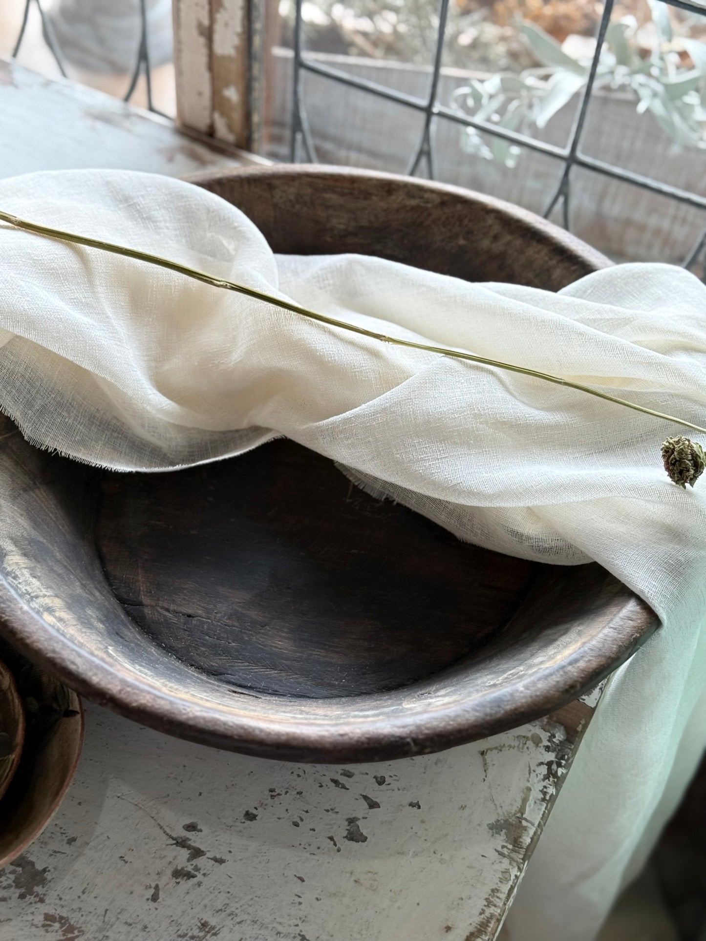 Large Timber Bowl