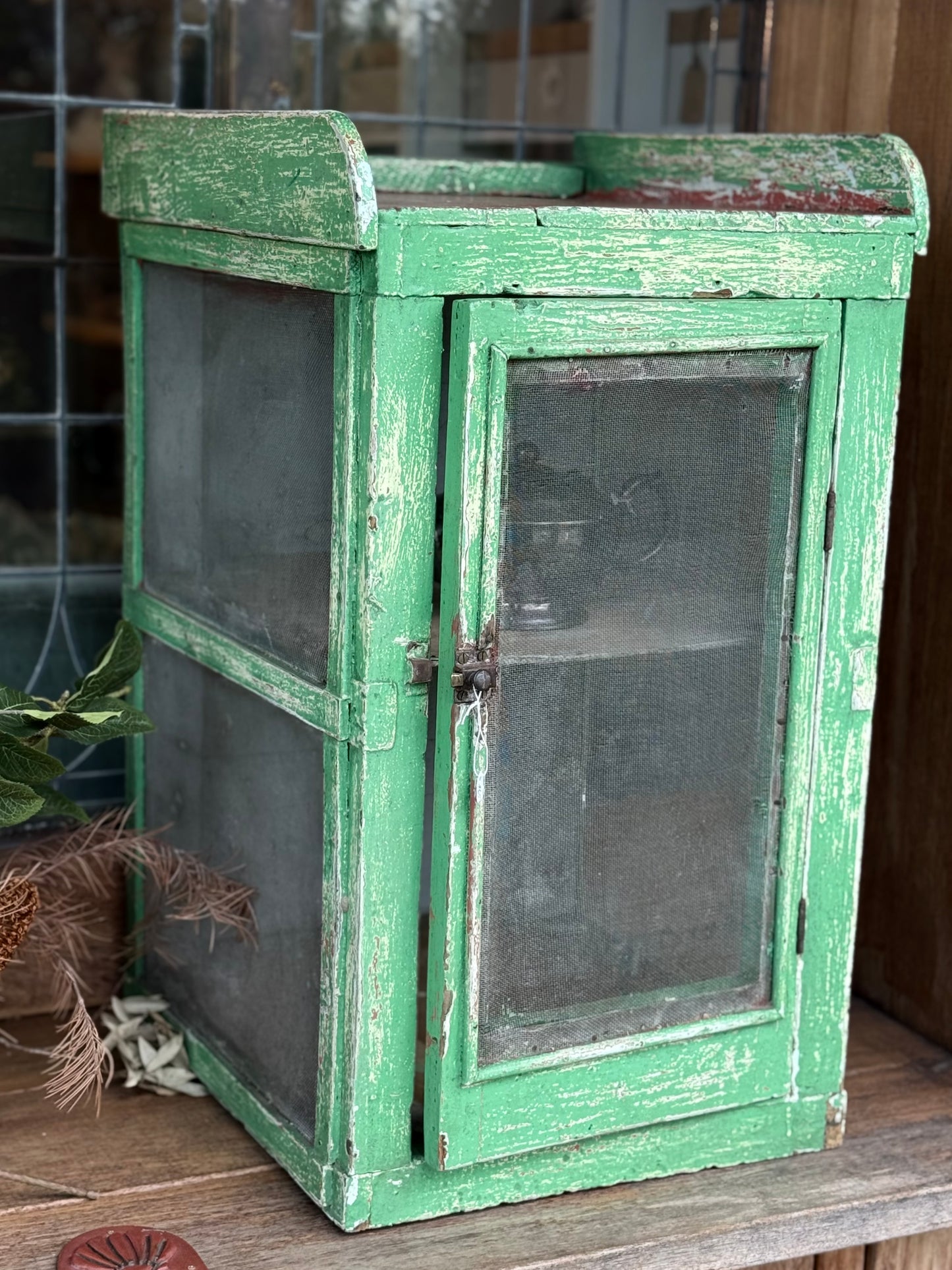 Depression Era Green Meatsafe