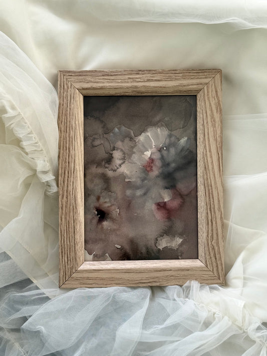 Water Colour Moody Floral 1 - Linda Titow