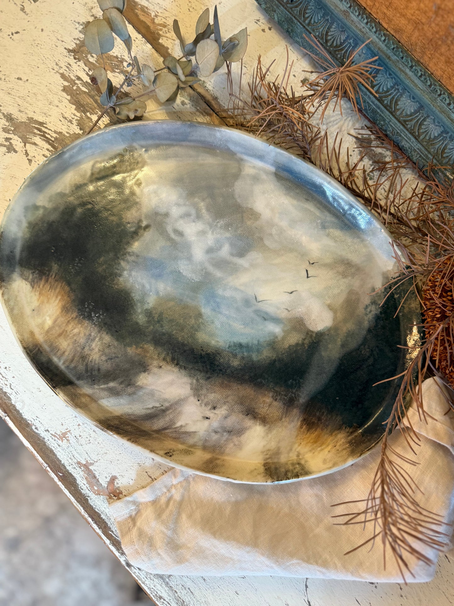 Linda Titow Art Plate - large