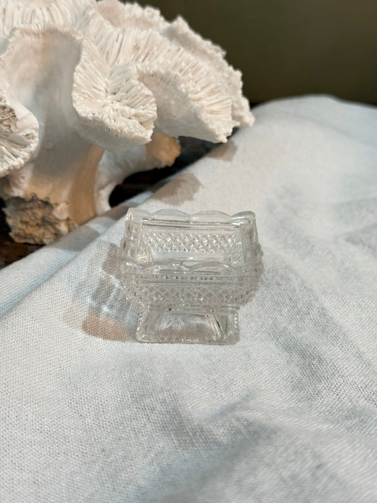Vintage Salt Dish - square
