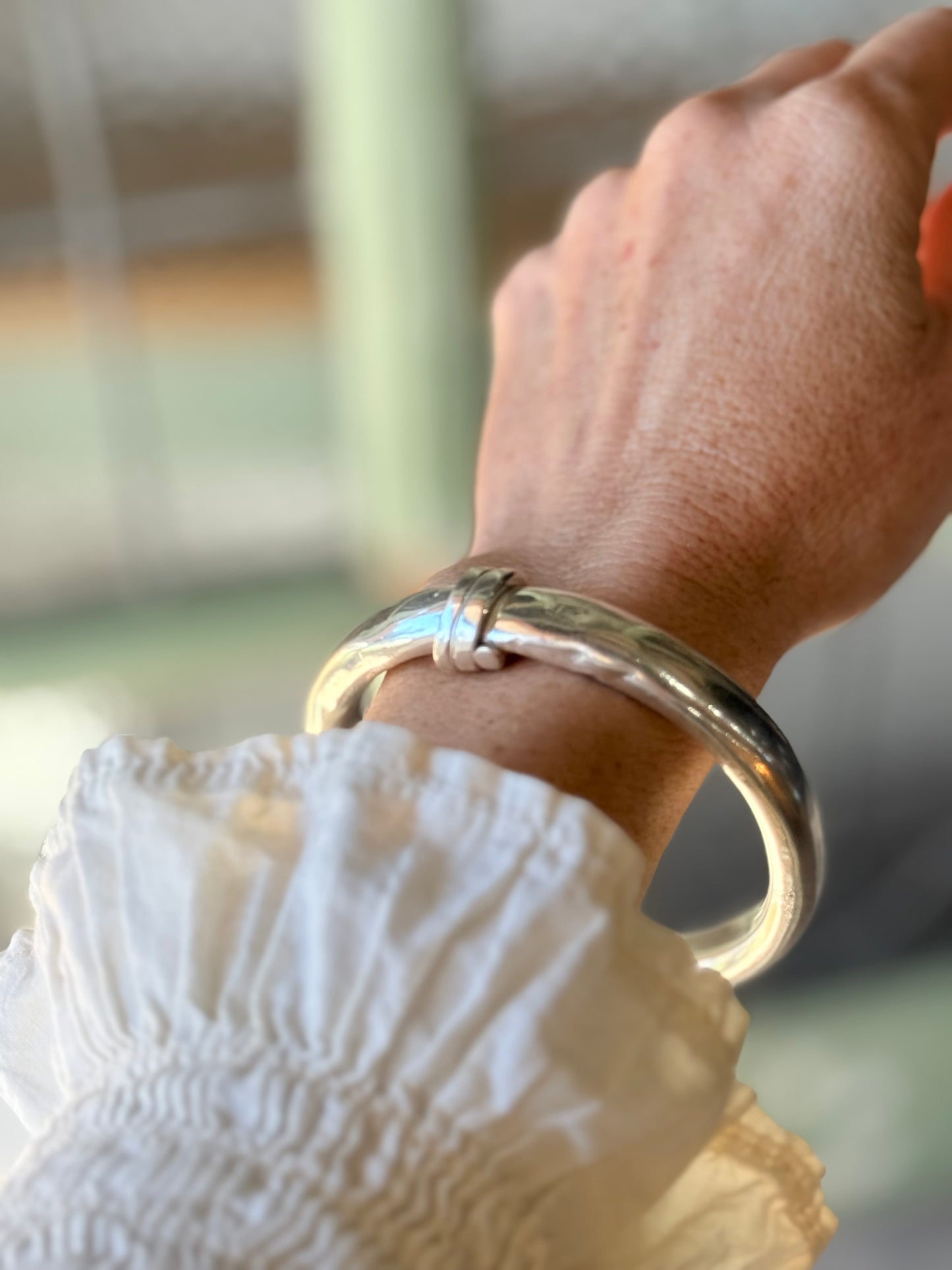 Art Jewellery - Bangle - Silver