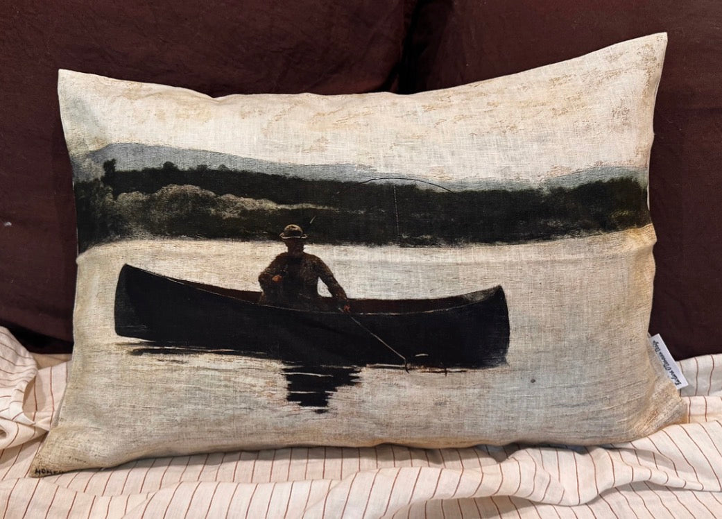 Lone Boatman 60cm x 40cm - Barbara O'Donovan Designs