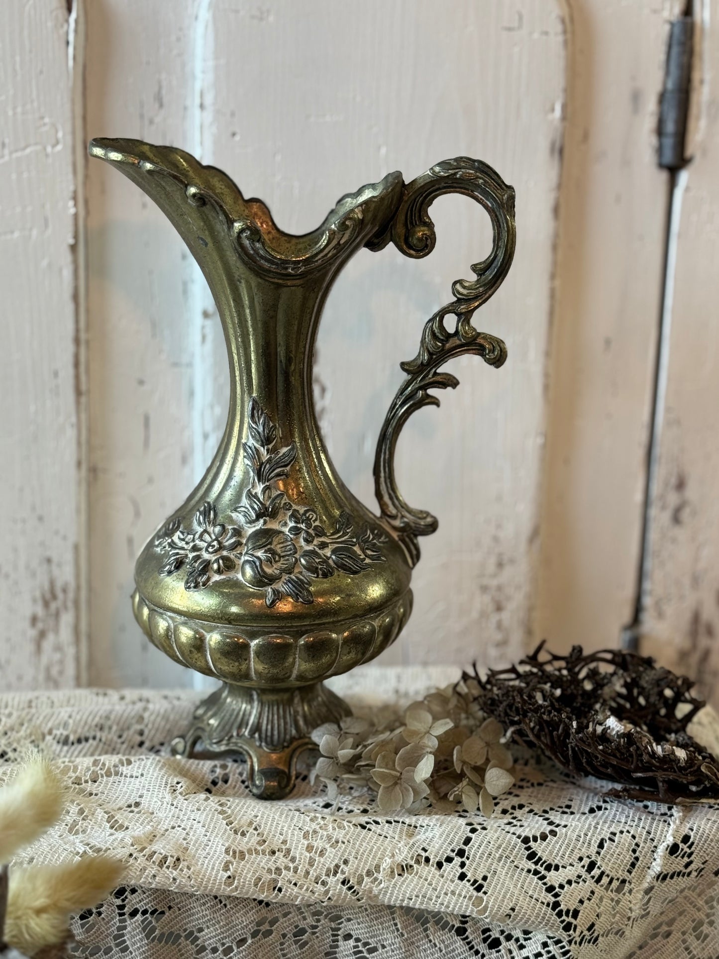 Ornate Italian Jug Vase