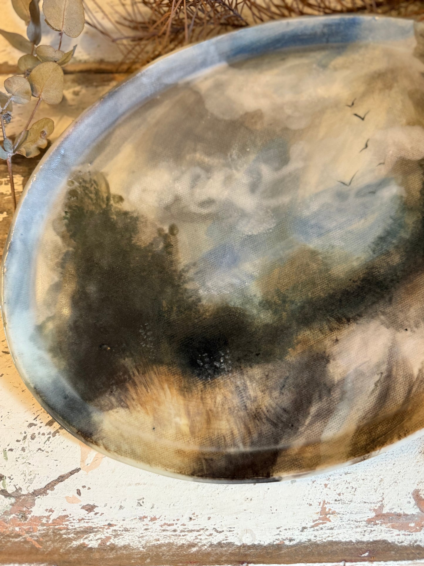 Linda Titow Art Plate - large