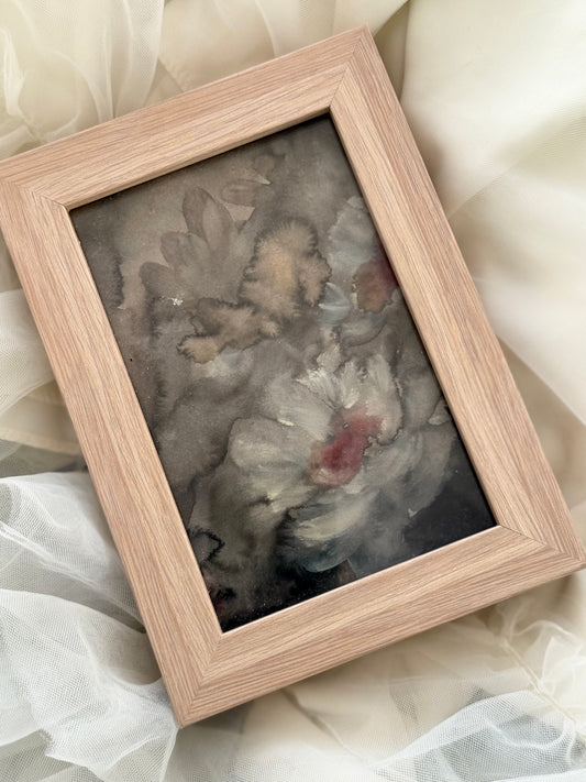 Water Colour Moody Floral 2 - Linda Titow
