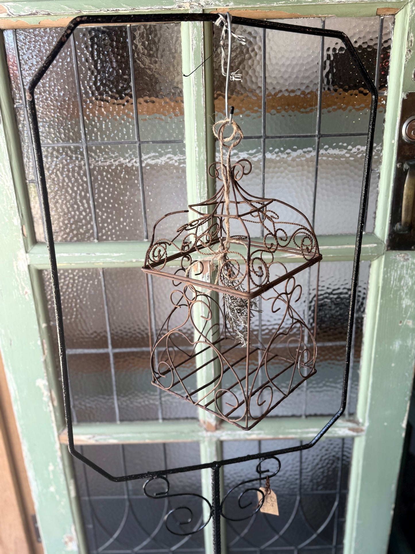 Vintage Wire Bird Cage