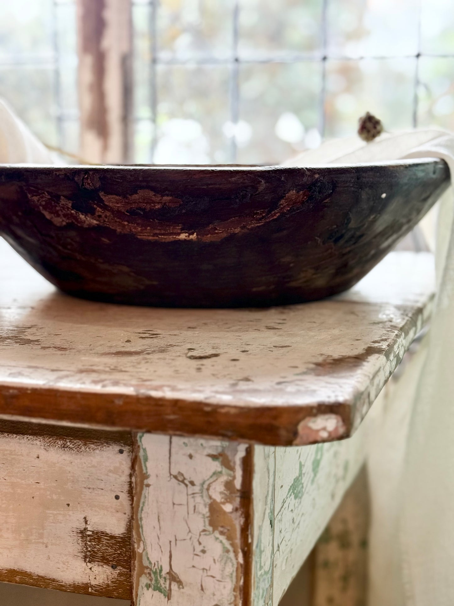 Large Timber Bowl