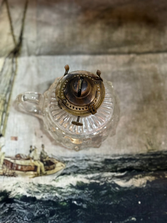 Glass Oil Lantern