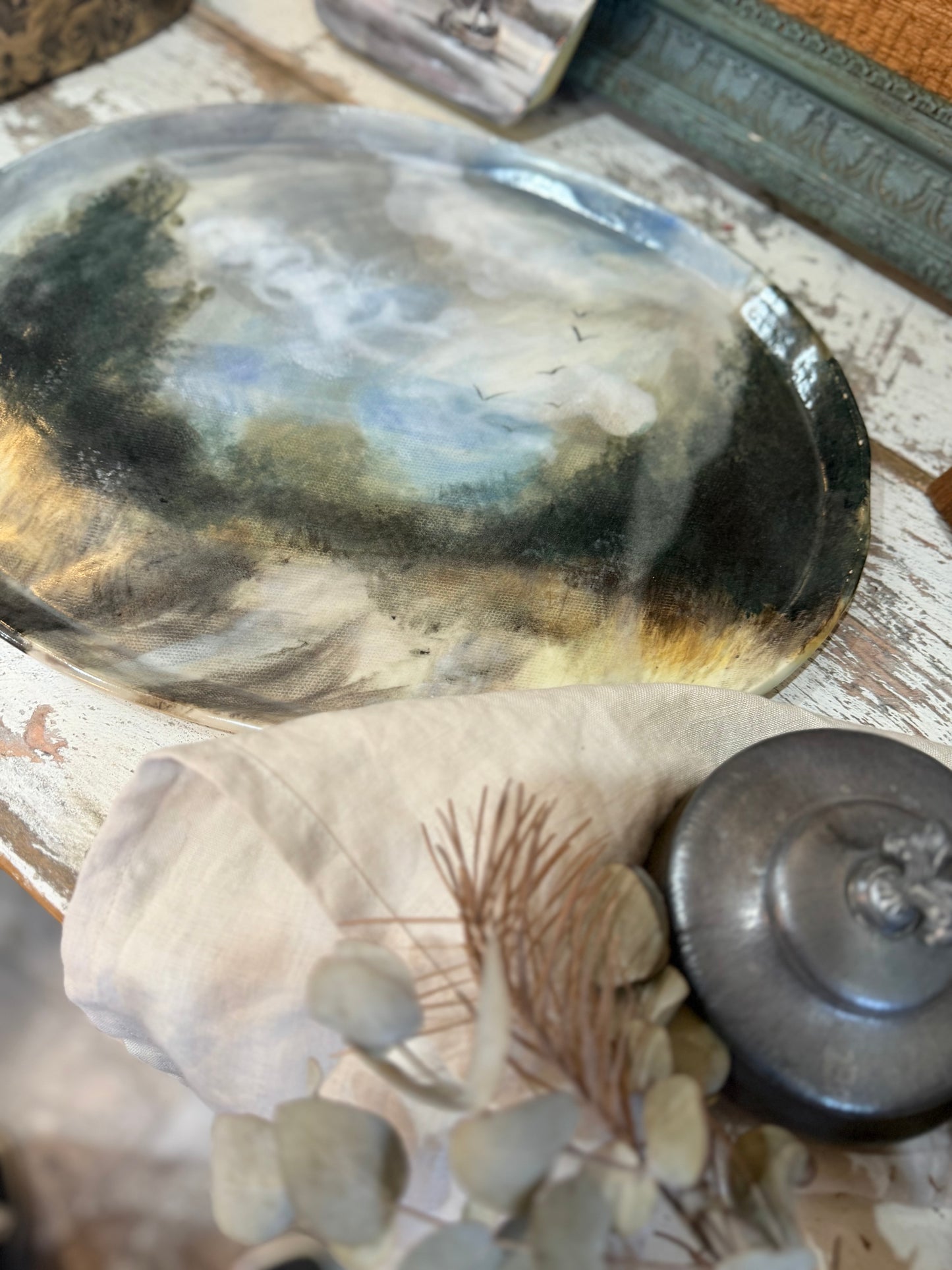 Linda Titow Art Plate - large