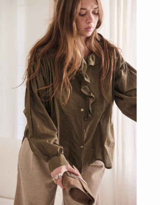 mamapapa - ESTRAGON blouse - khaki