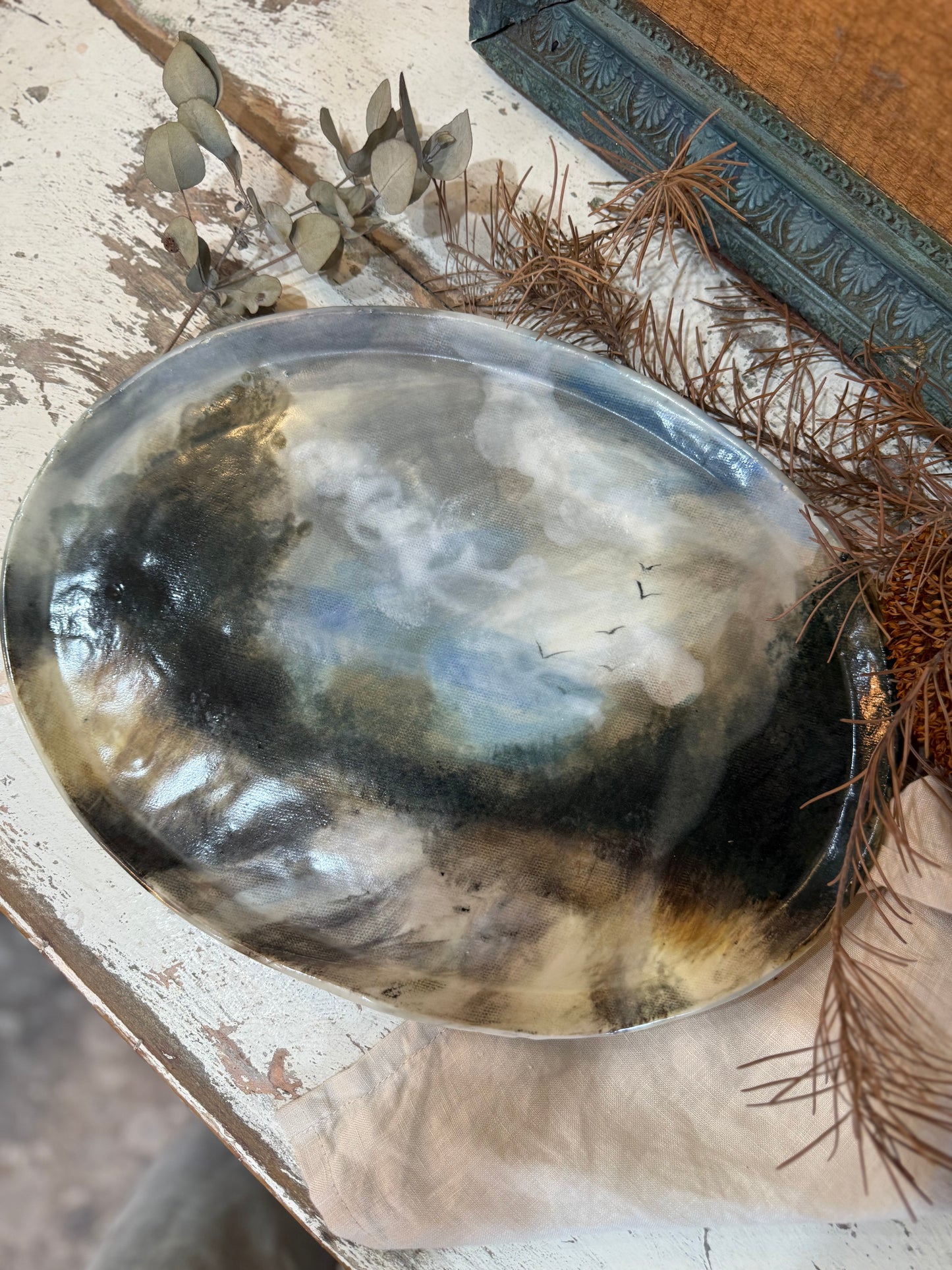 Linda Titow Art Plate - large