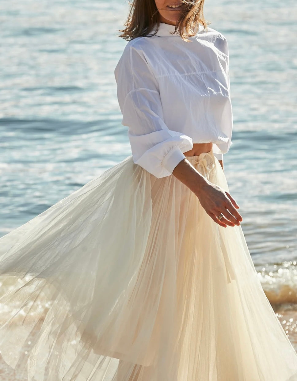 mamapapa - TULLE - tutu skirt - off white