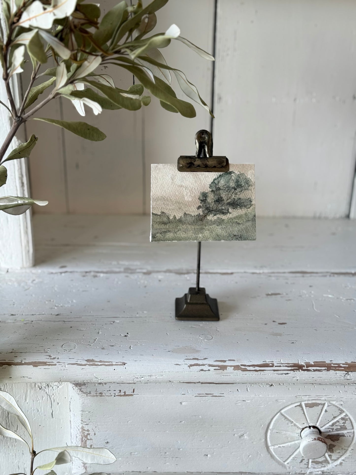 Mini Water Colour Landscape by JJ - Unframed 2