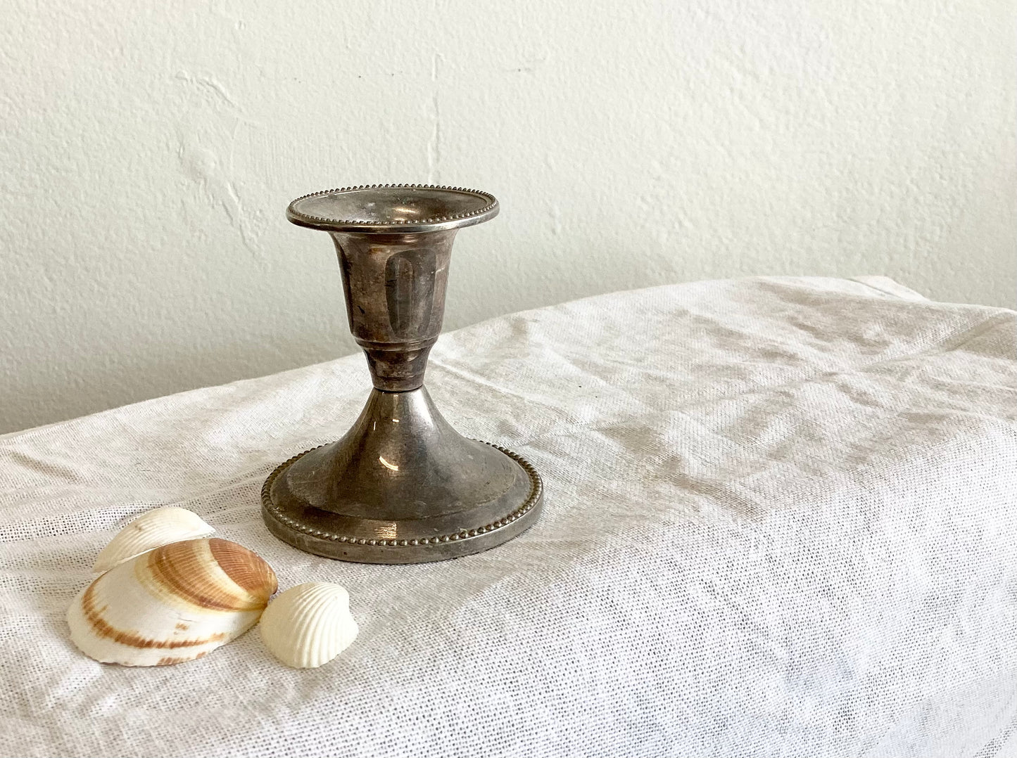 Little Vintage Silver Candlestick