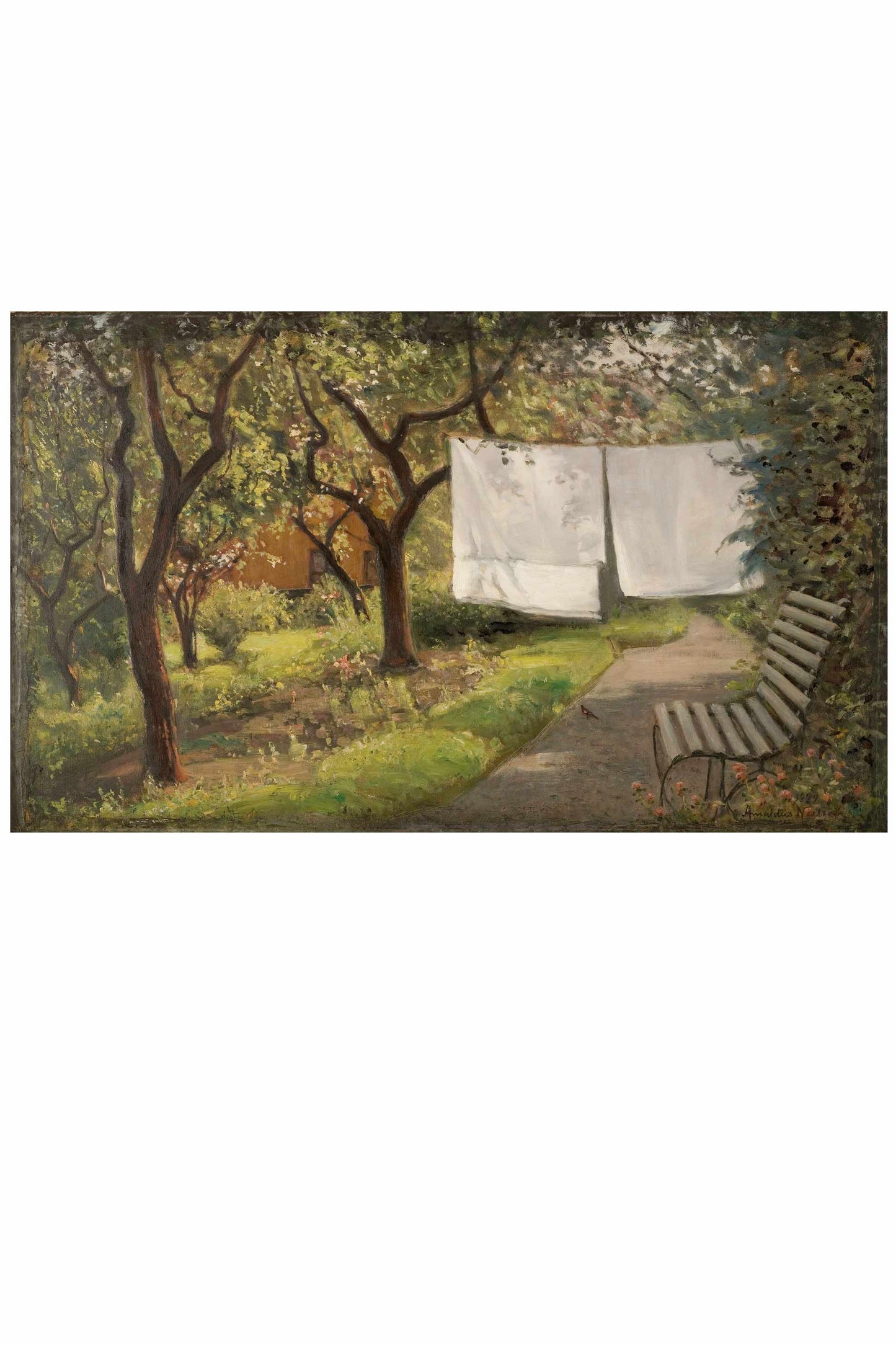 Vintage Art Print - Havekrok 20.2