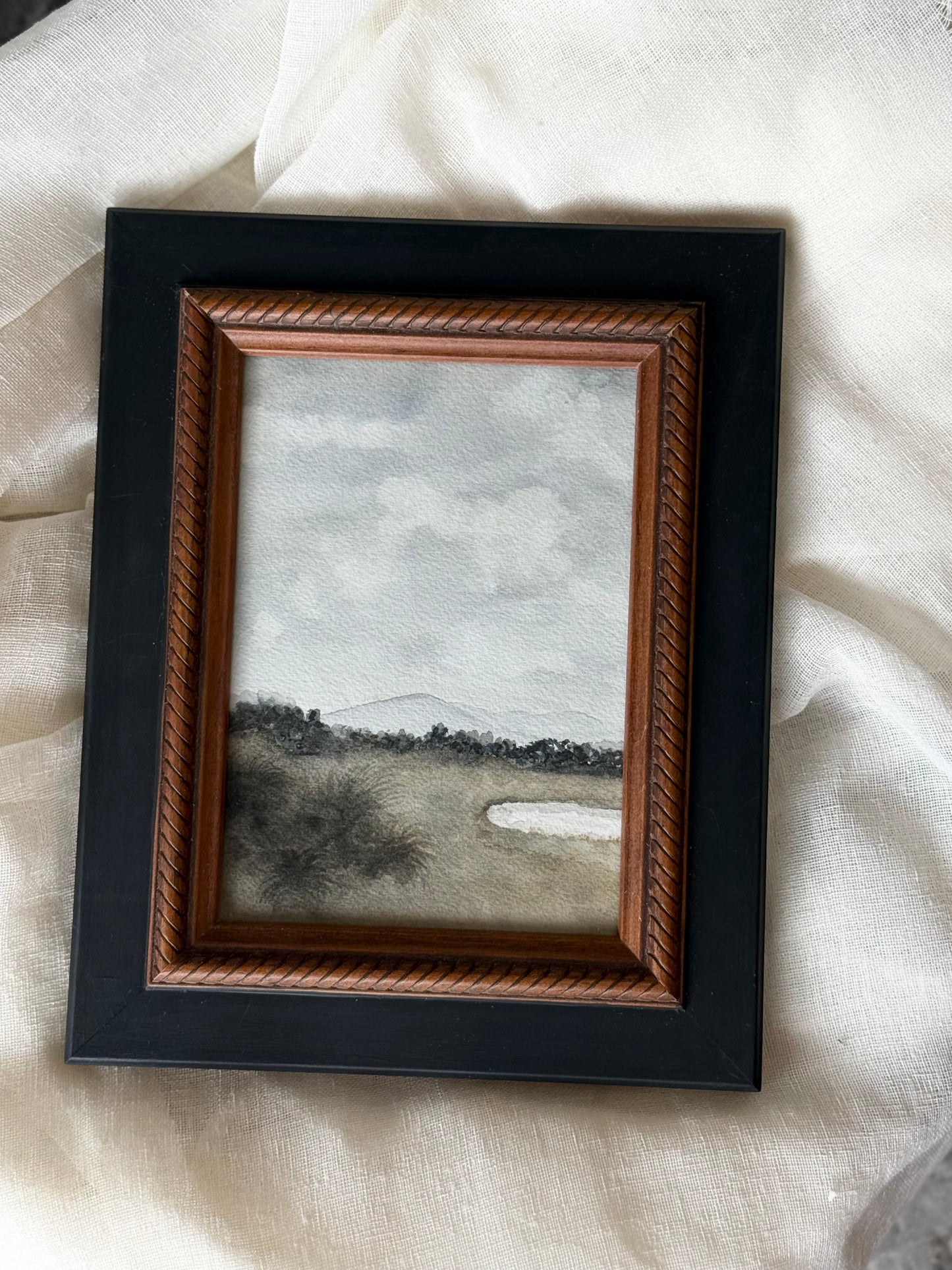 "Memories of Tinkersfield #5" - Water Colour Landscape by JJ