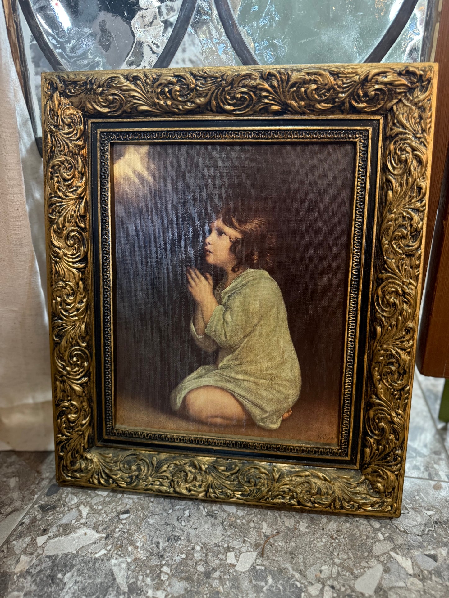 Darling Girl Vintage Print