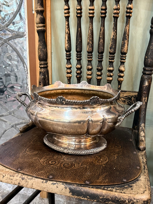 Old Silver Bowl or Ice Bucket