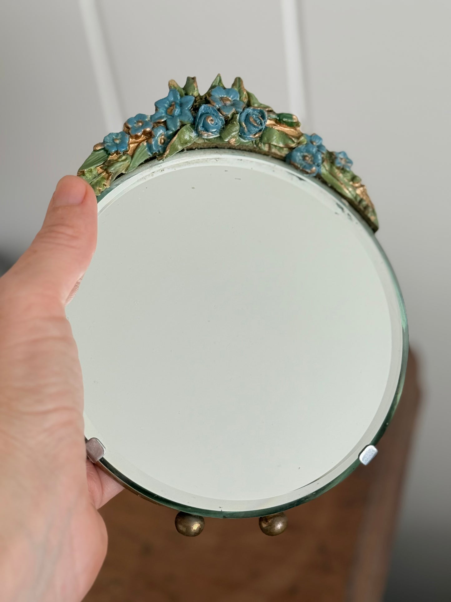 Vintage Barbola Mirror
