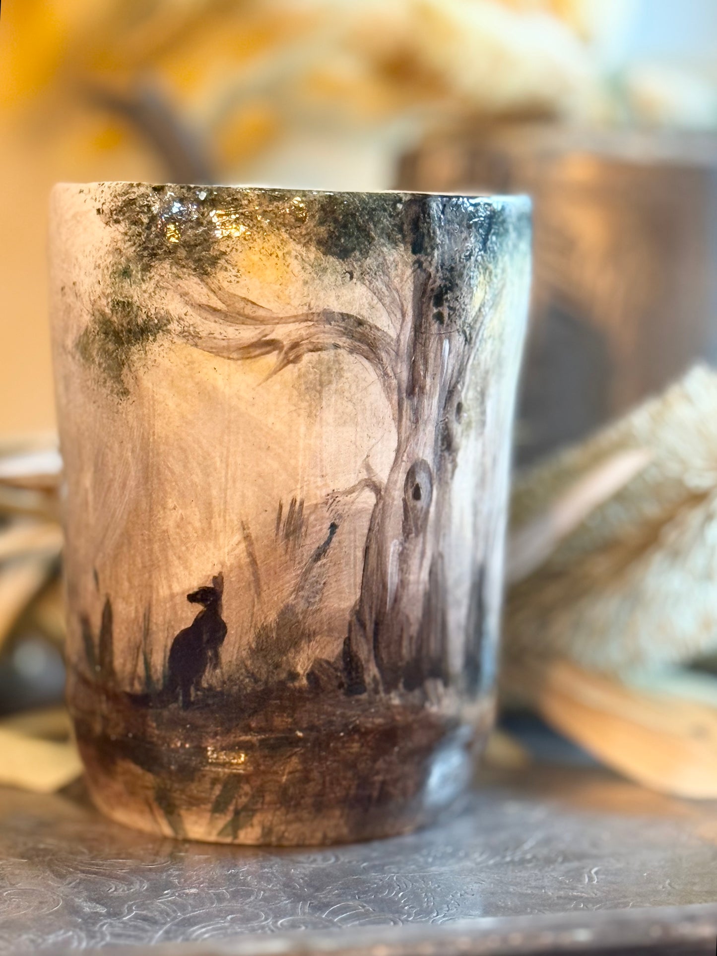Linda Titow Art Bowl - Kangaroo