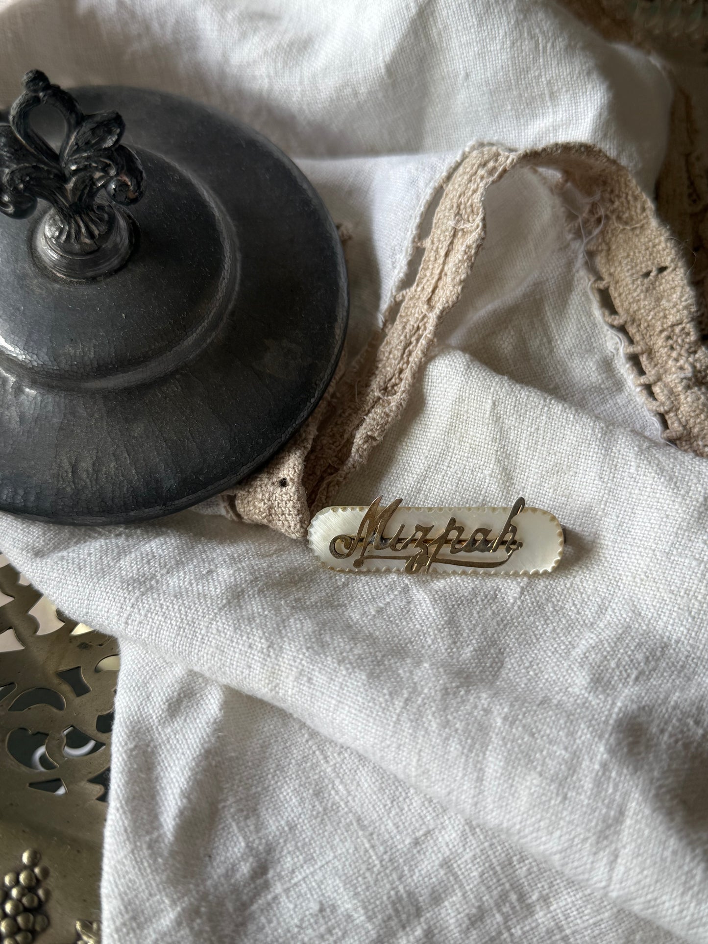 Vintage Mizpah Brooch