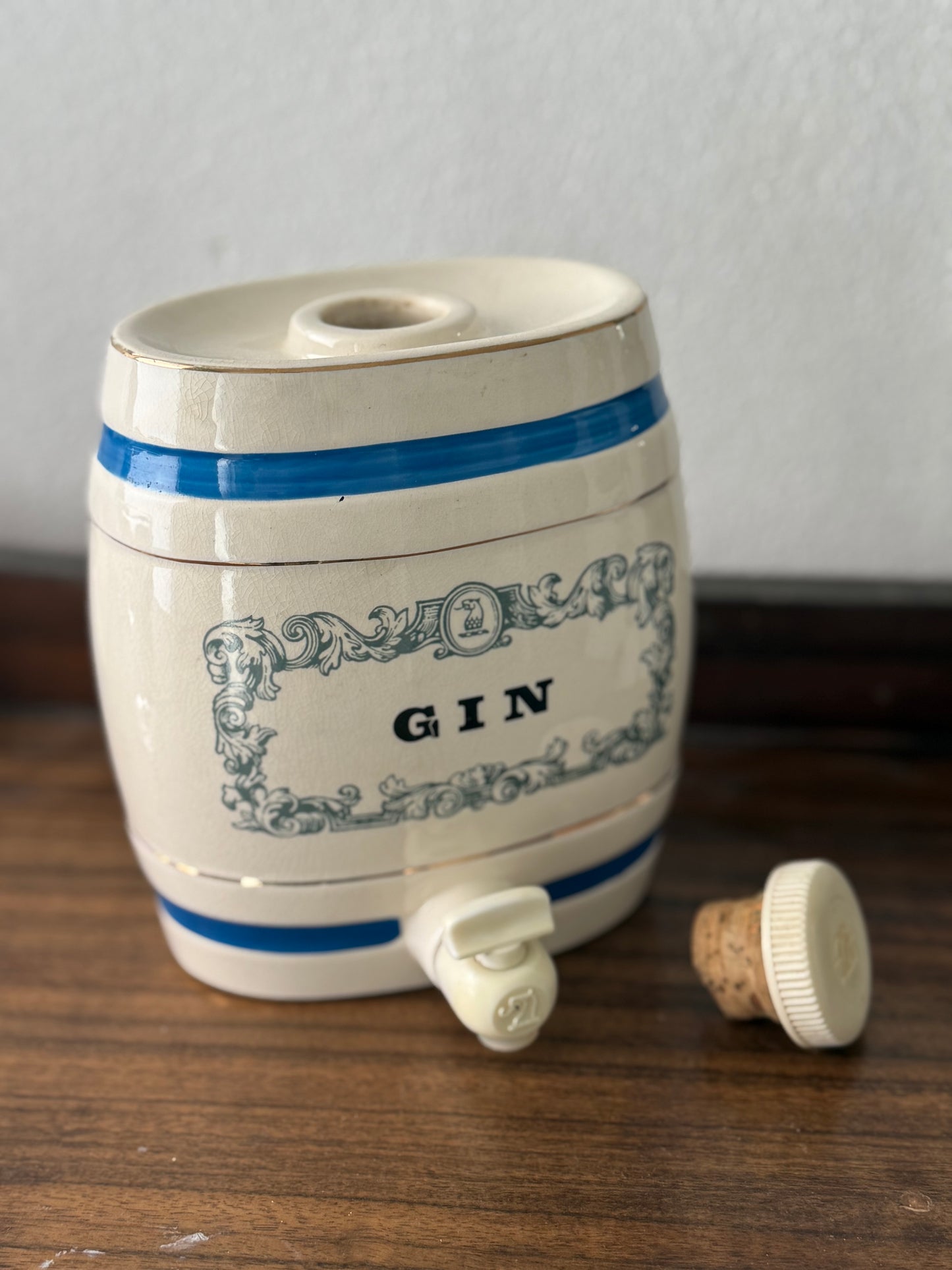 Old Gin Decanter - Wade Royal Victoria England