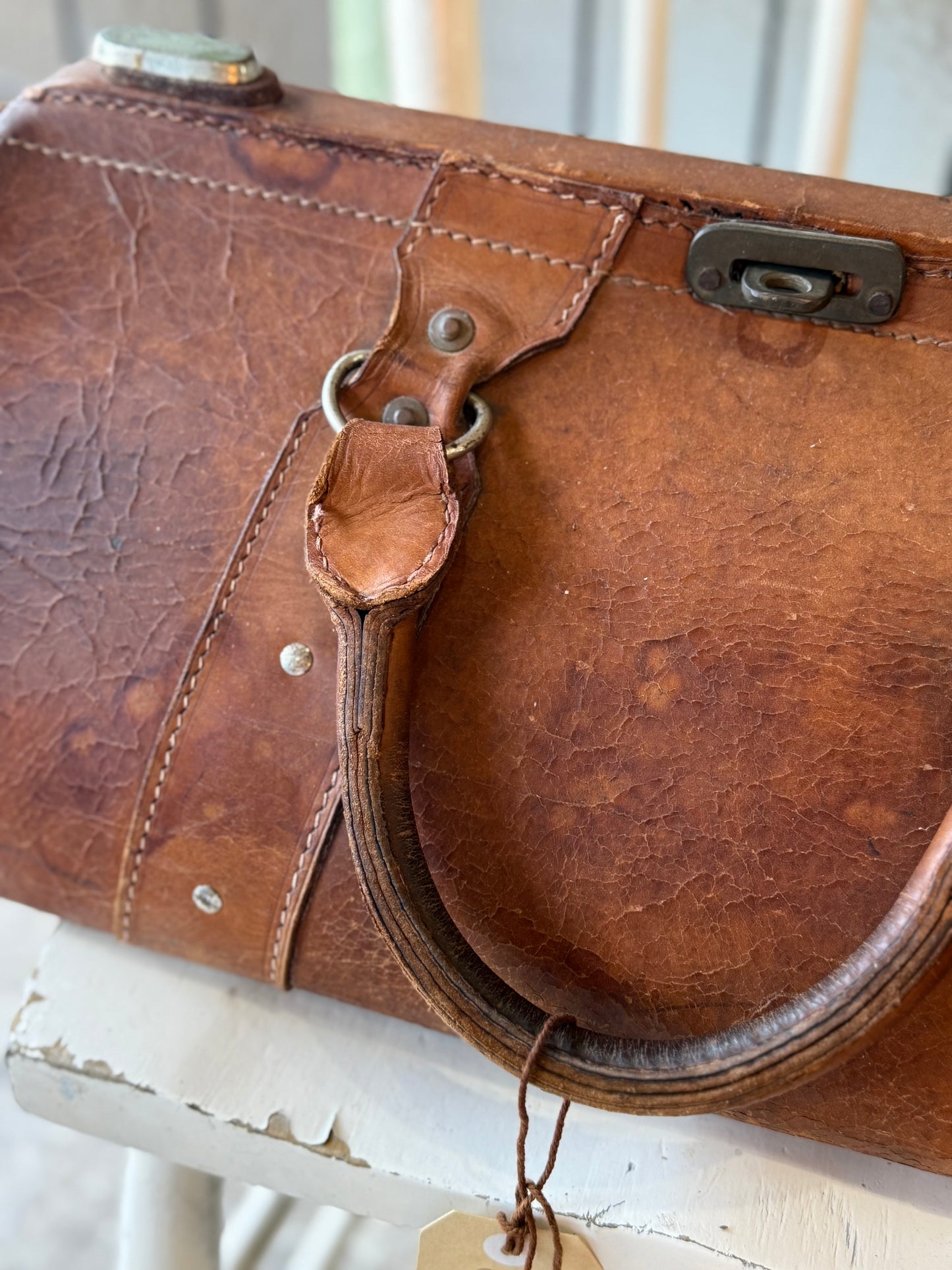 Antique Leather Doctor's Bag