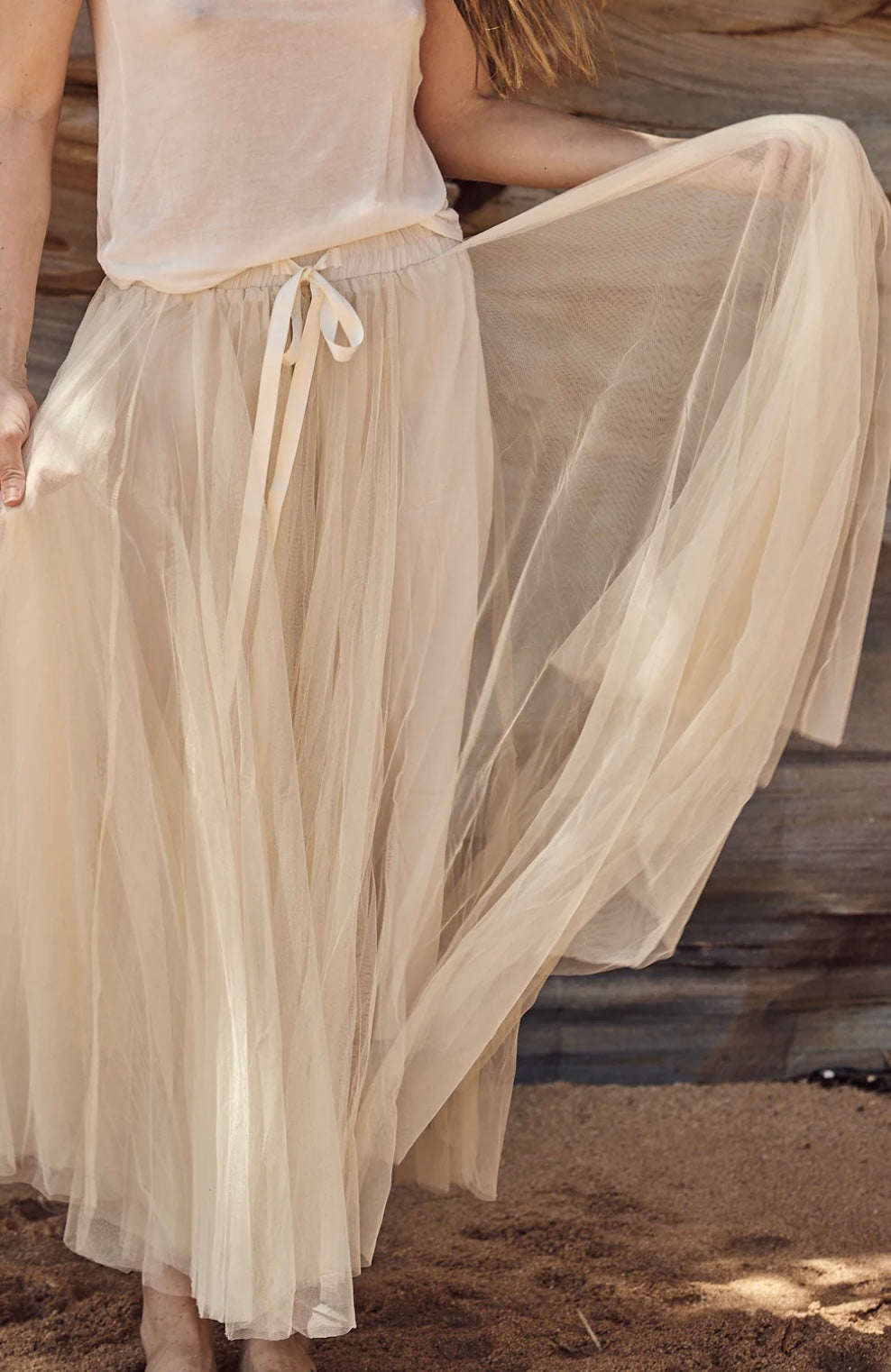 mamapapa - TULLE - tutu skirt - off white