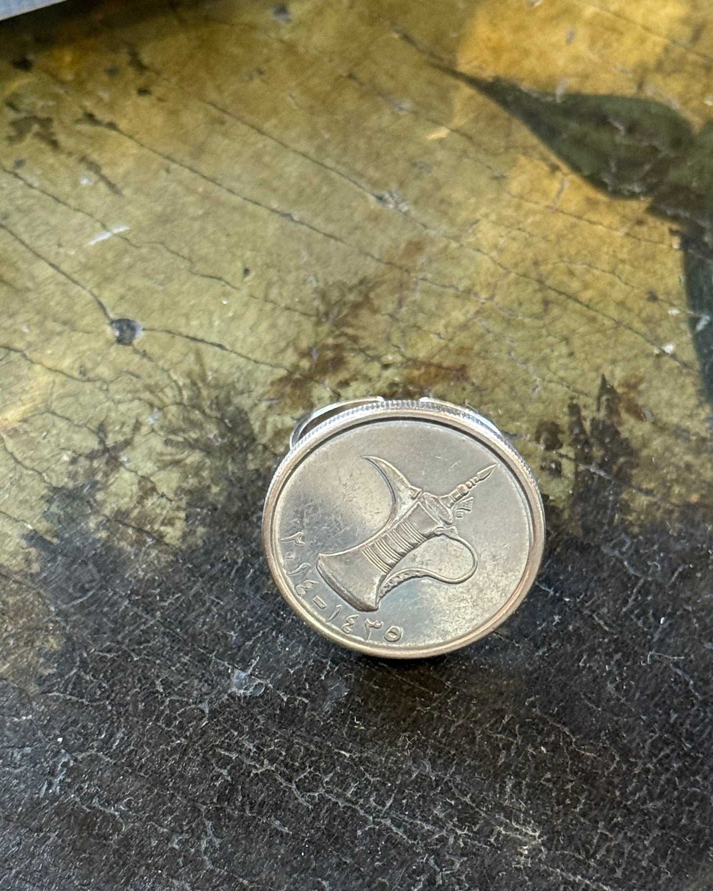 Art Jewellery - Salvaged Coin Ring 3
