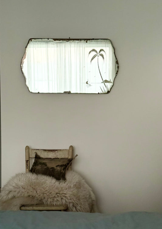 Vintage Palm Island Mirror