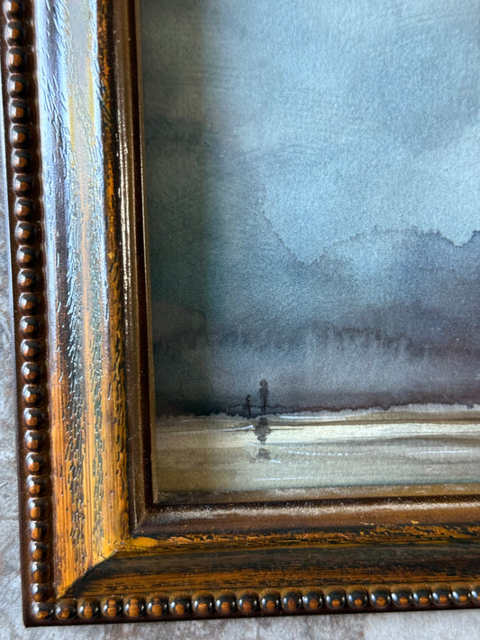 Water Colour; Silhouette - framed - Linda Titow