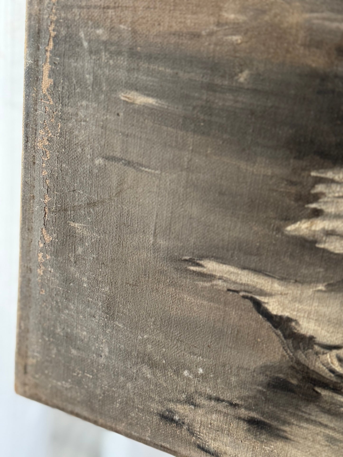 Antique Swan Painting