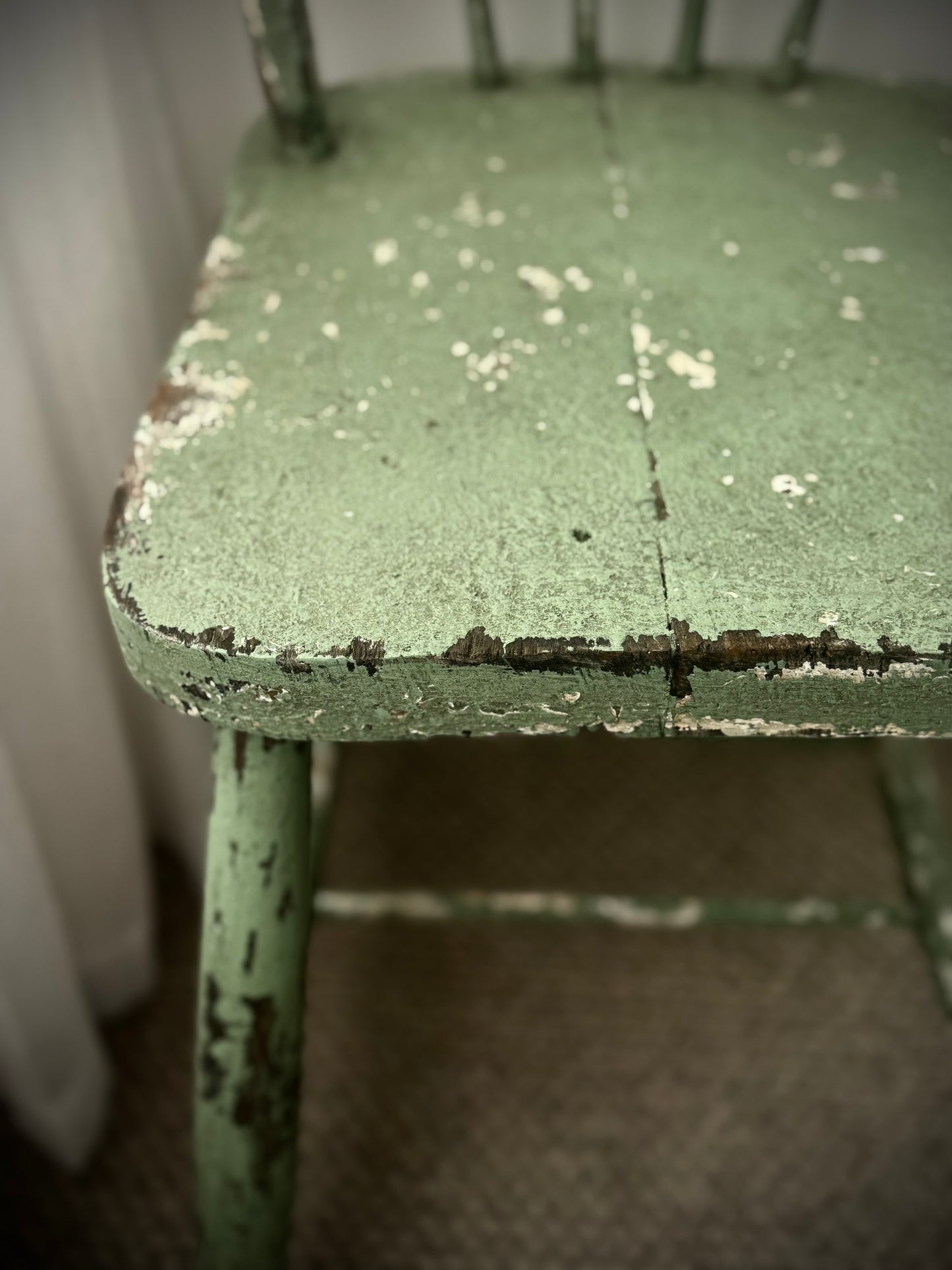 Chippy Green Chair