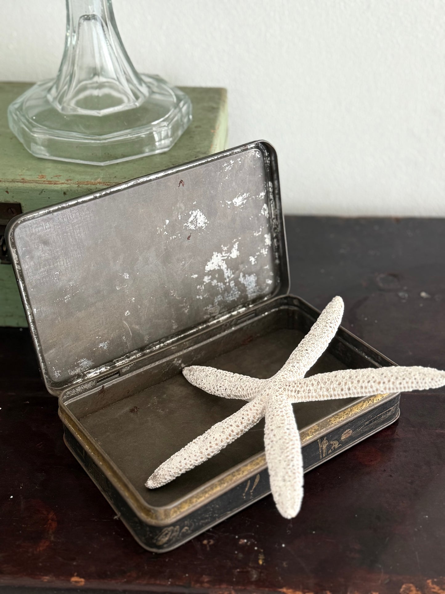 Little Boy Fishing Tin