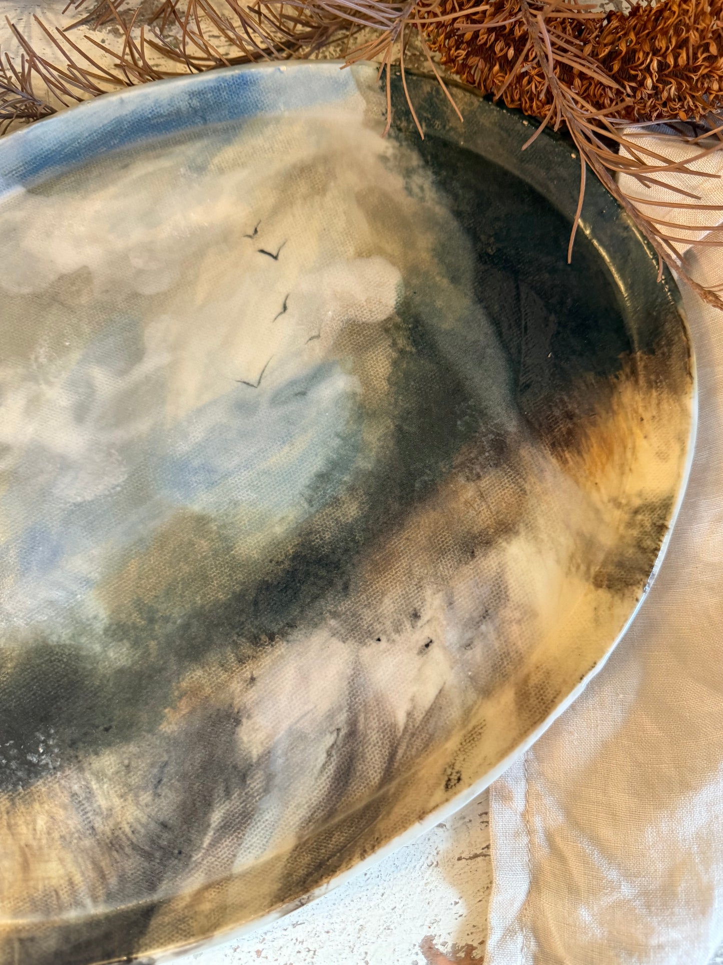 Linda Titow Art Plate - large