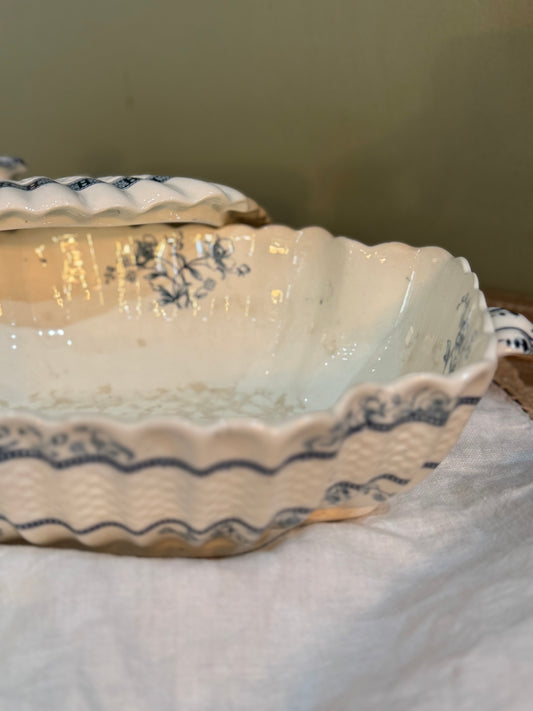 Antique Tureen Blue & White