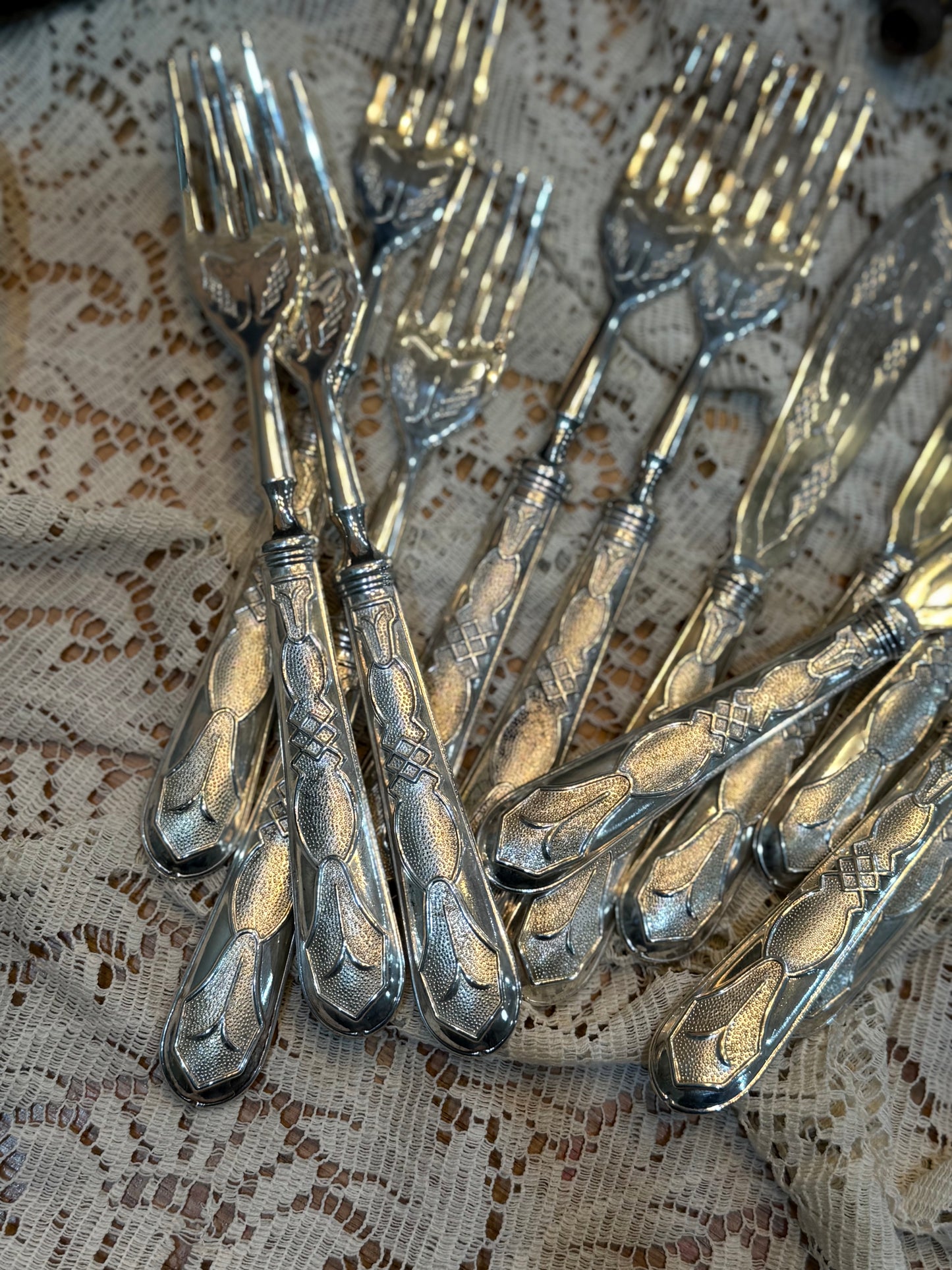 Vintage Silver Plated Cutlery
