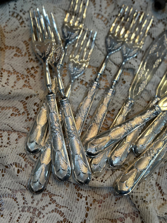 Vintage Silver Plated Cutlery