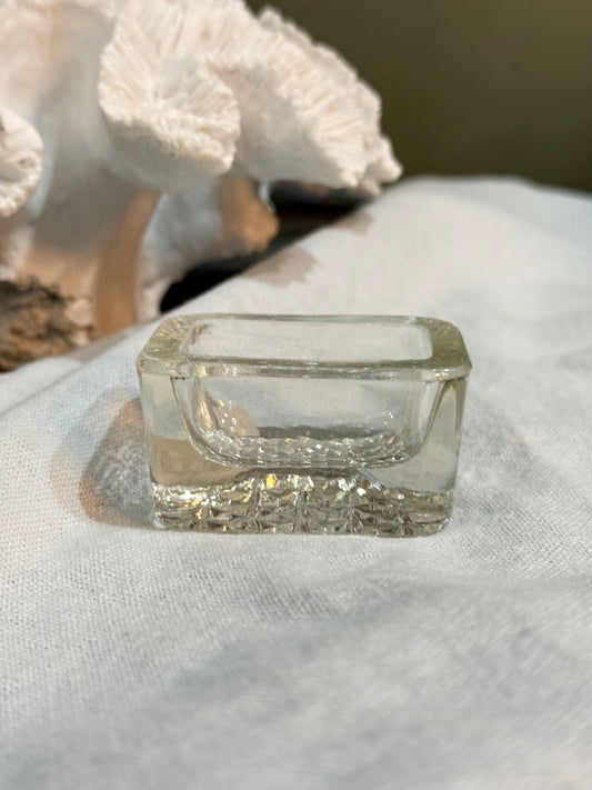 Vintage Salt Dish - rectangle
