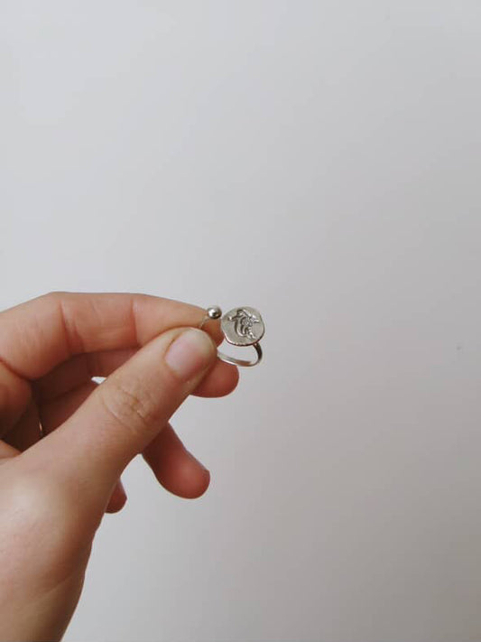 Mermaid Silver Ring - GPH & SS Ocean Collection