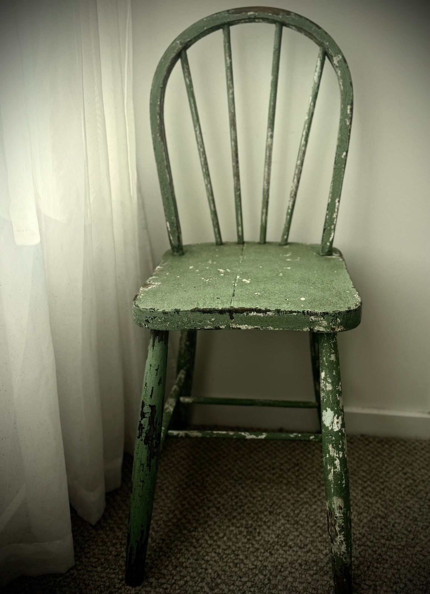 Chippy Green Chair