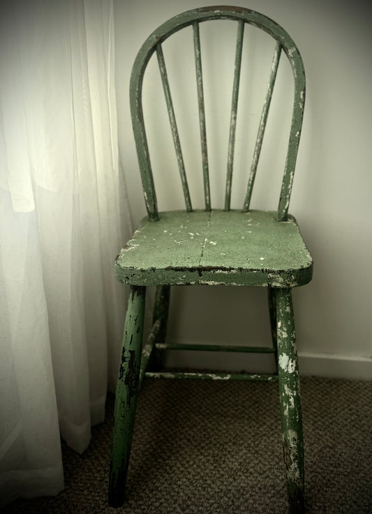 Chippy Green Chair