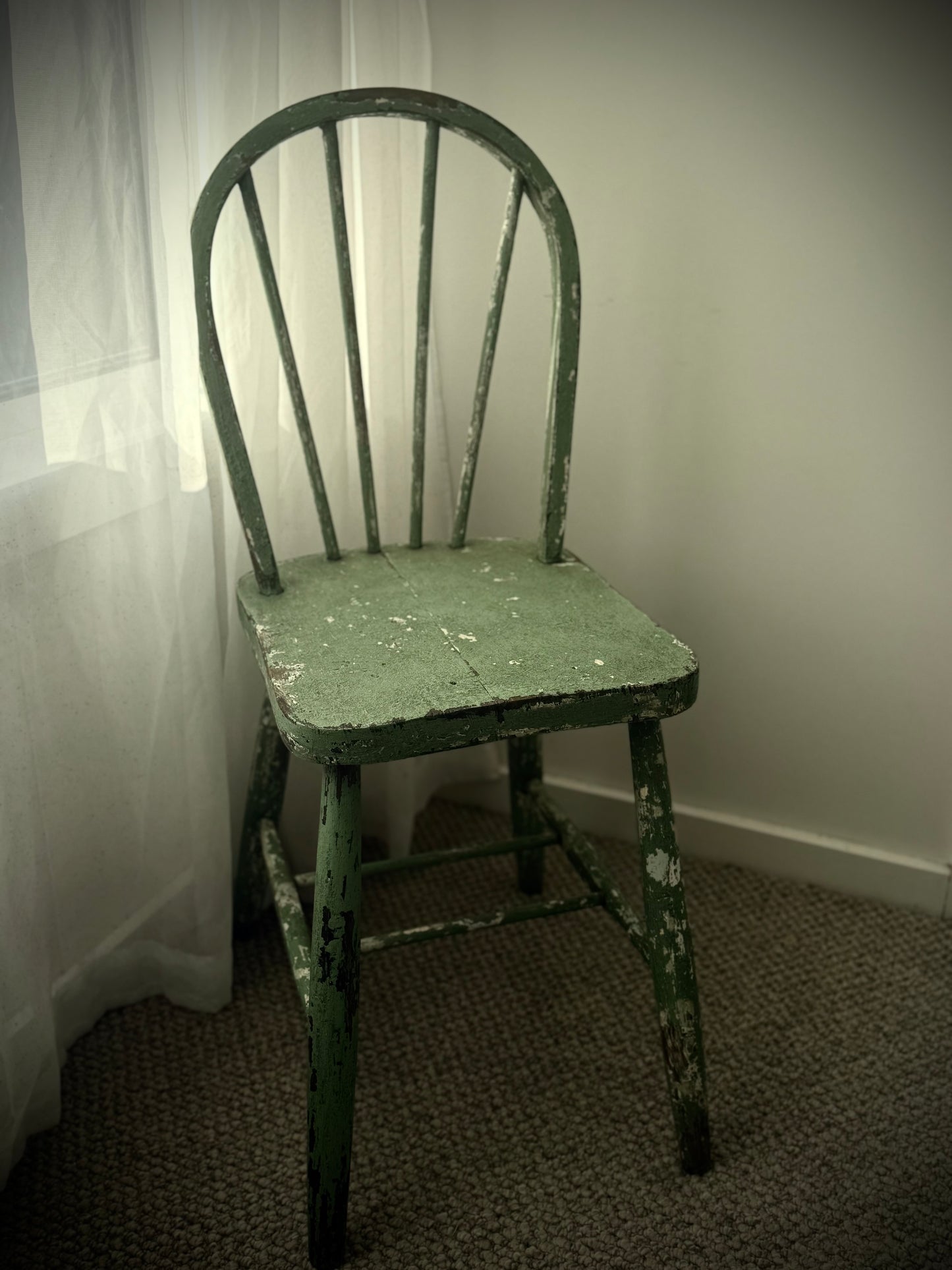 Chippy Green Chair